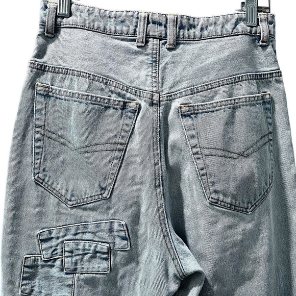 Absolutely Authentic No! Jeans Vintage 80's Distressed Straight Size 28x28 Denim - Picture 9 of 9